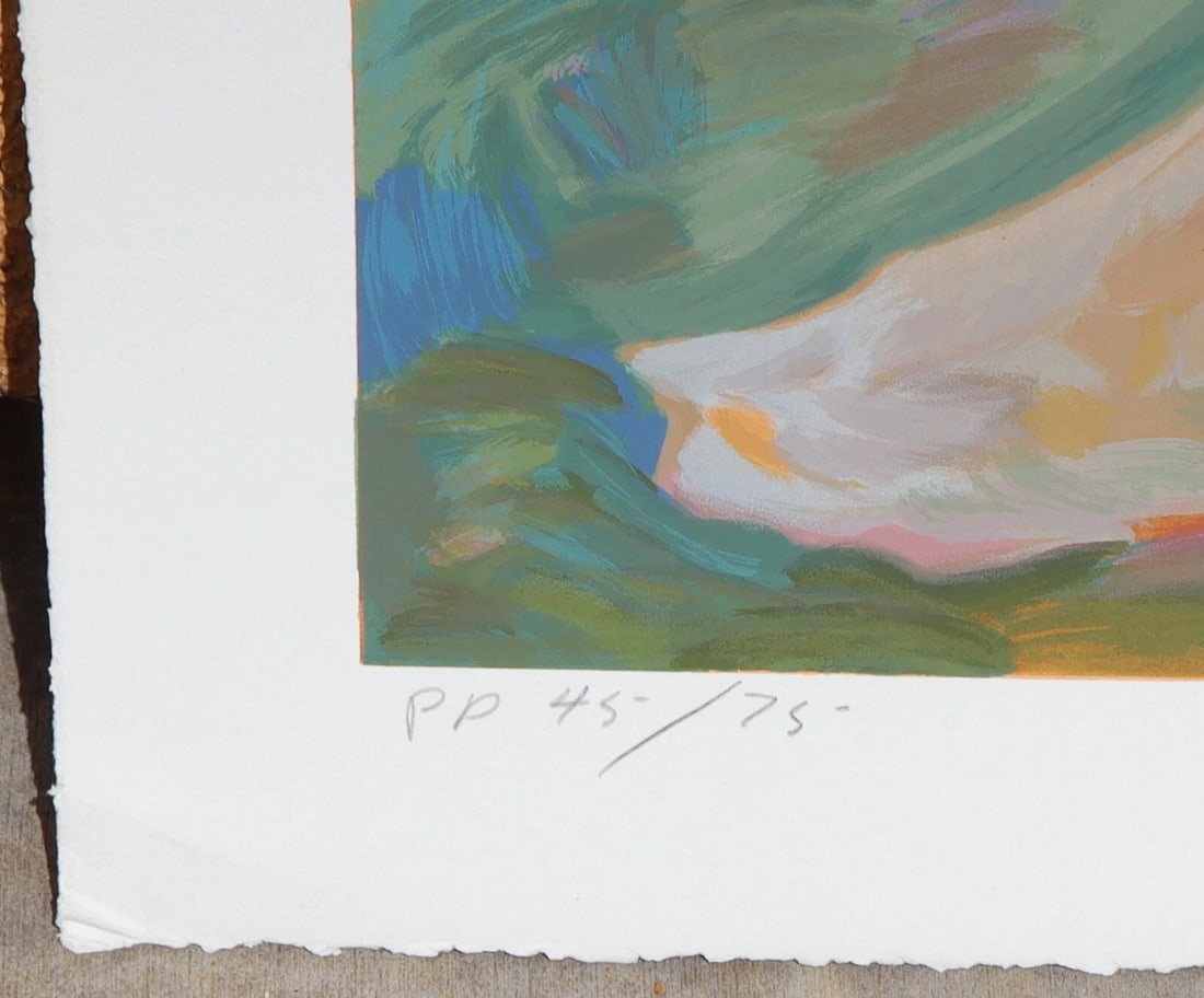 JOHN ASARO Printer's Proof Serigraph Ed of 75 CHINESE UMBRELLA was $750 - 5
