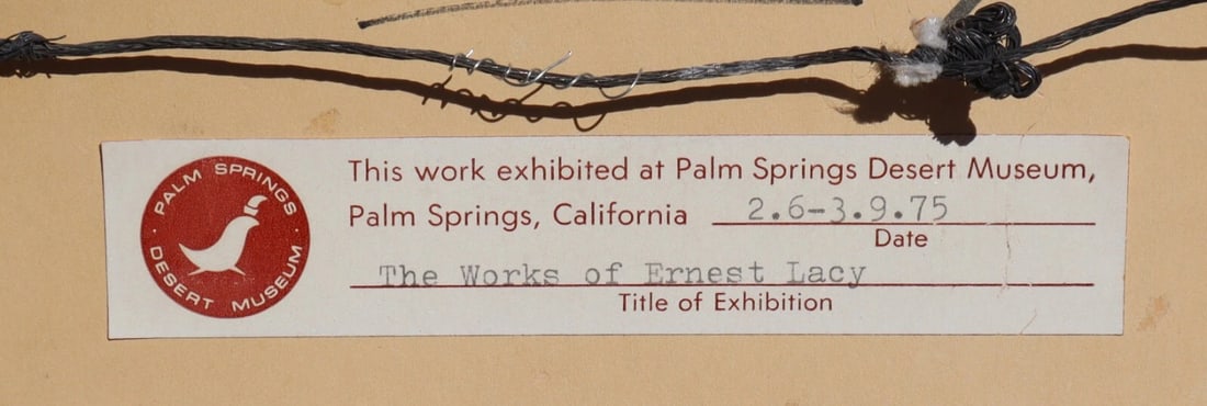 ERNEST LACY Fine Gallery California Modernist oil Thirteen Lemons 1973 Exhibited - 9