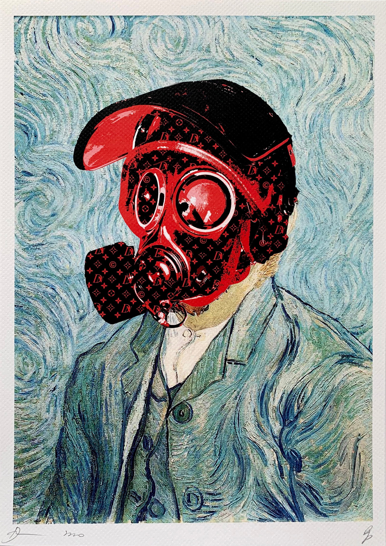 Death NYC Van Gogh red