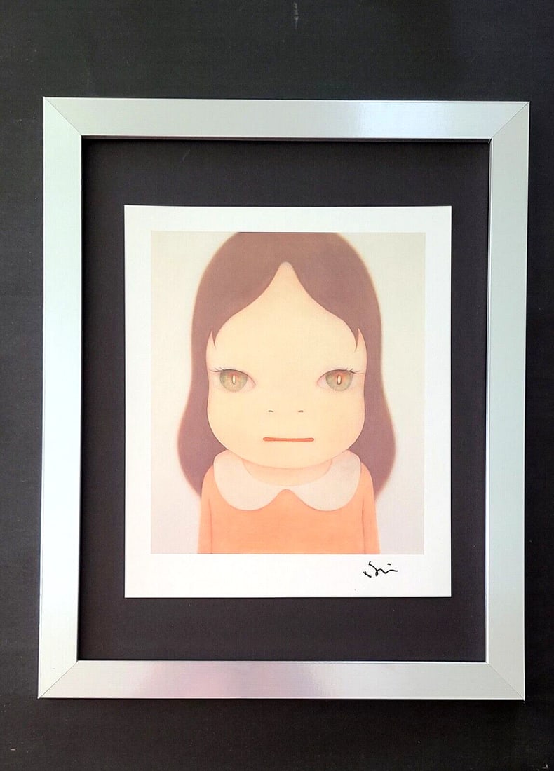 Yoshitomo Nara Tokyo Signed Print Framed Pop Art Wall Artwork (1 of 2)