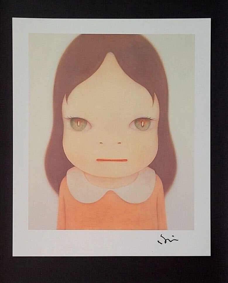 Yoshitomo Nara Tokyo Signed Print Framed Pop Art Wall Artwork - 2