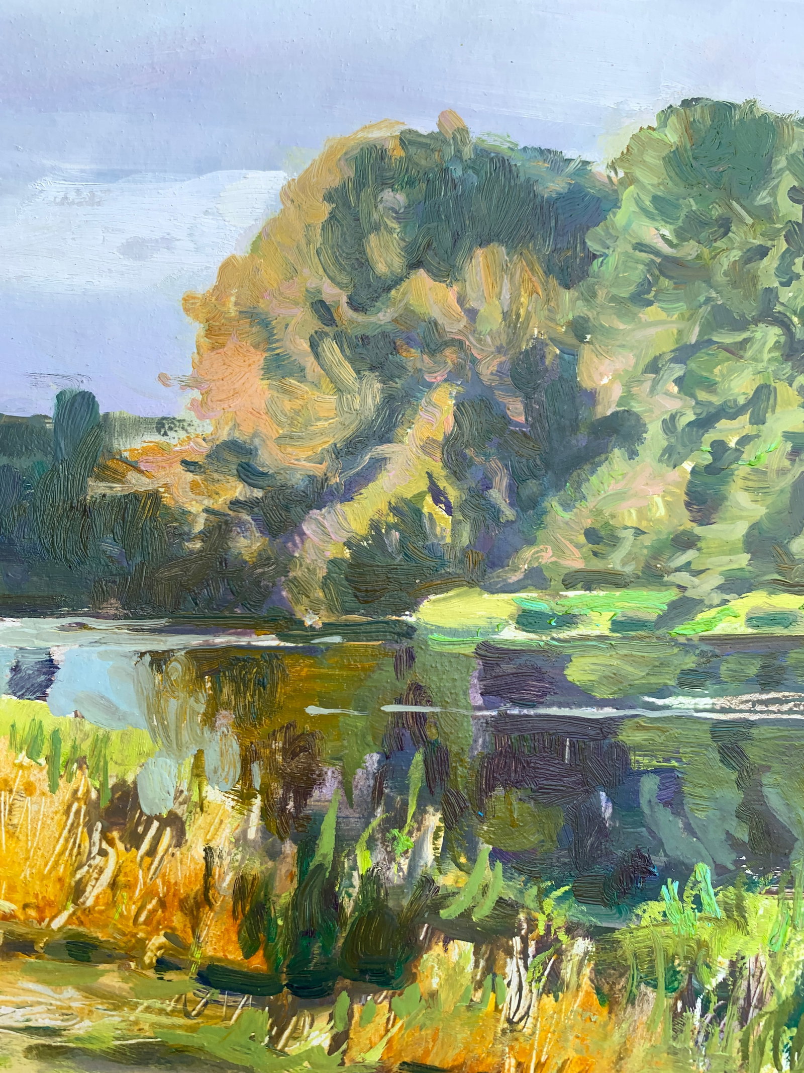 Oil painting Evening Oleksandr Oleksandrovich Nazarenko - 7