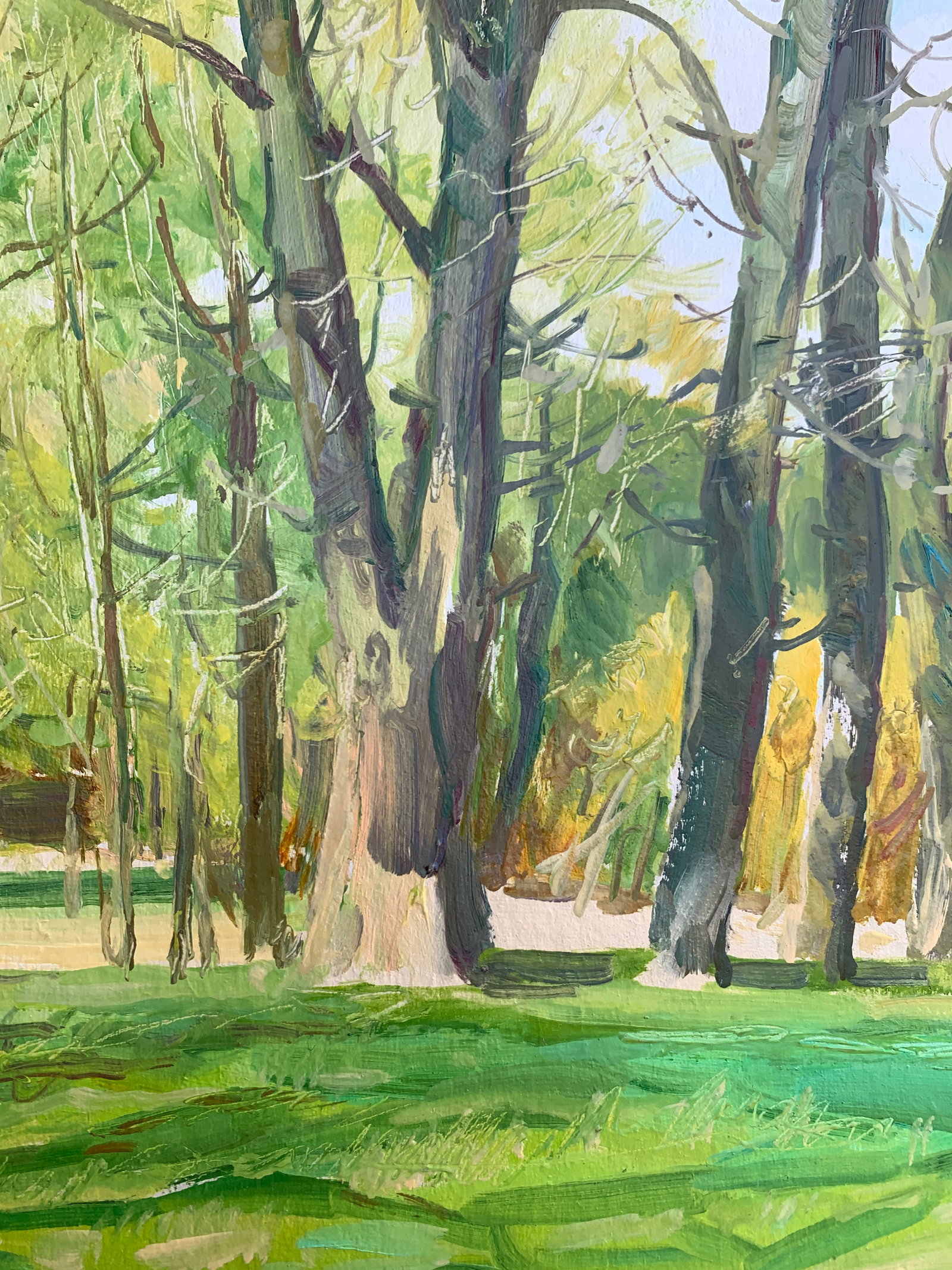 Oil painting April Oleksandr Oleksandrovich Nazarenko - 10