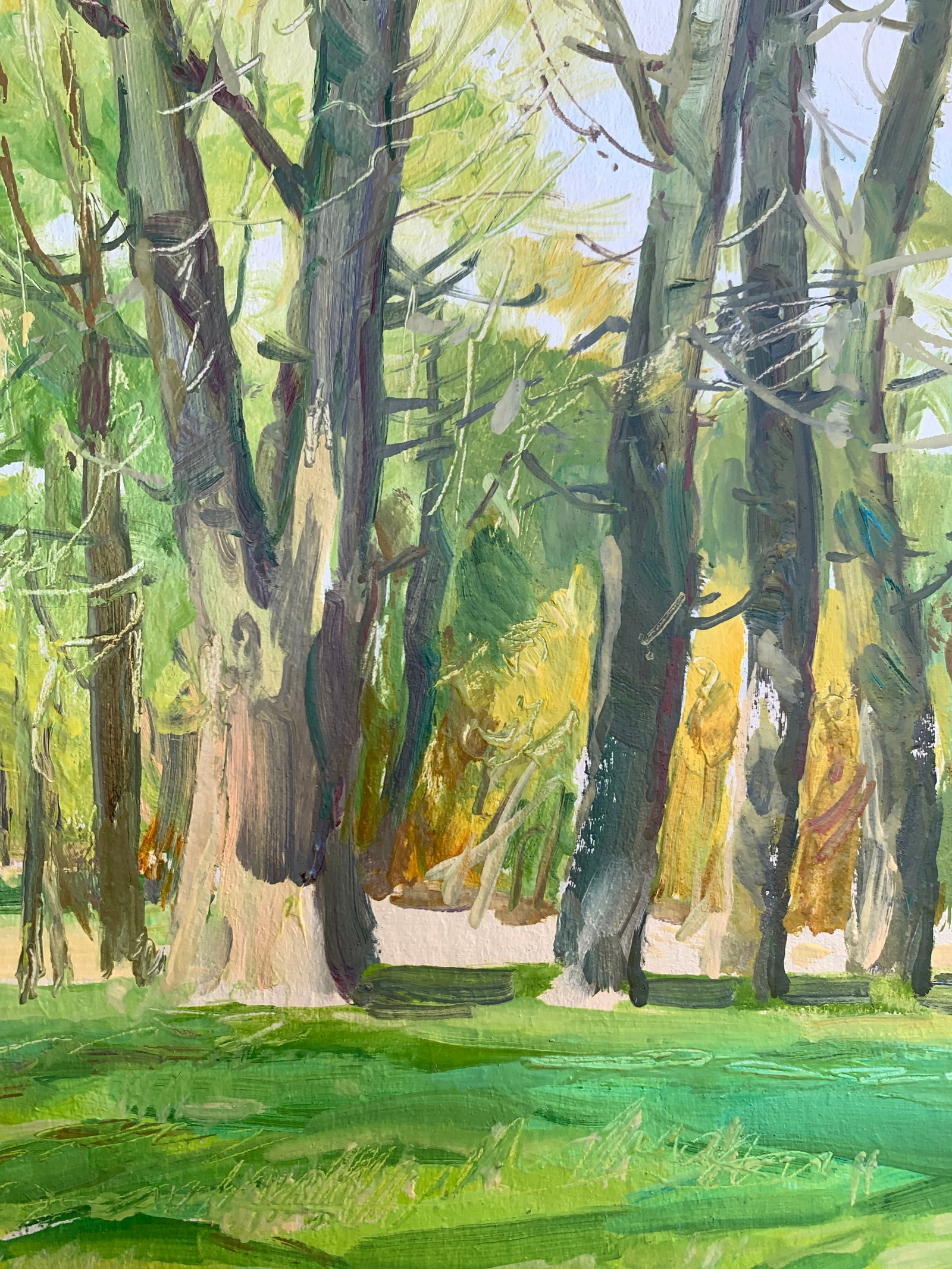 Oil painting April Oleksandr Oleksandrovich Nazarenko - 11