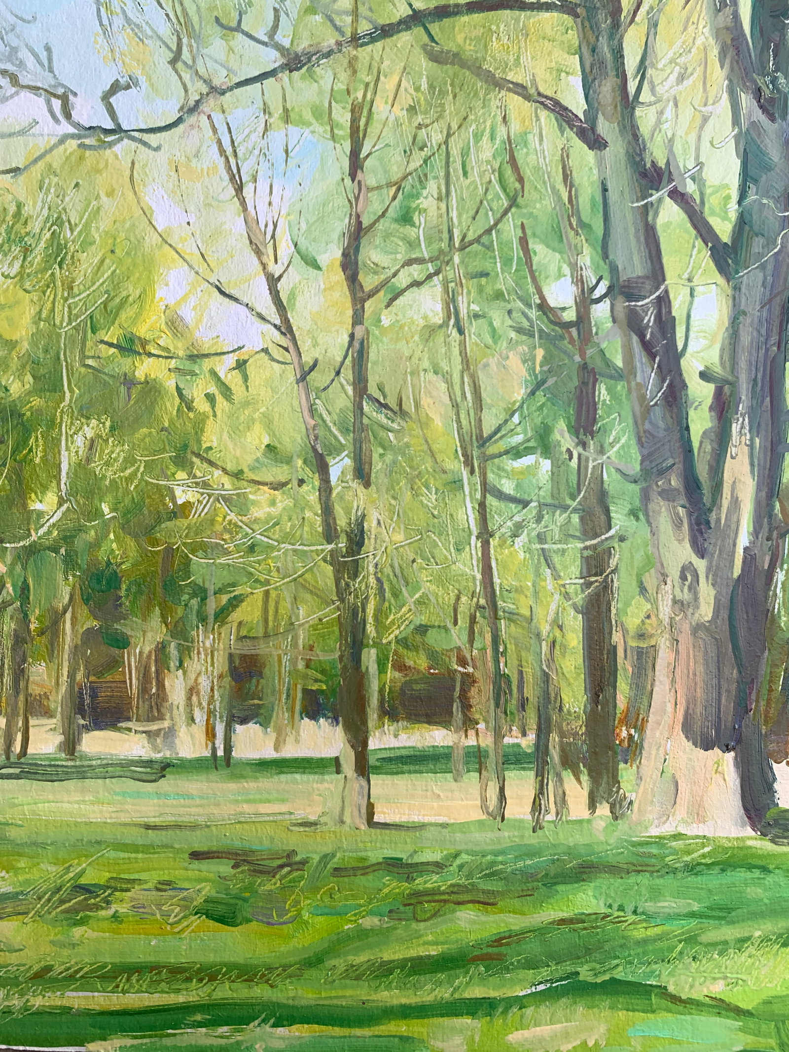 Oil painting April Oleksandr Oleksandrovich Nazarenko - 7