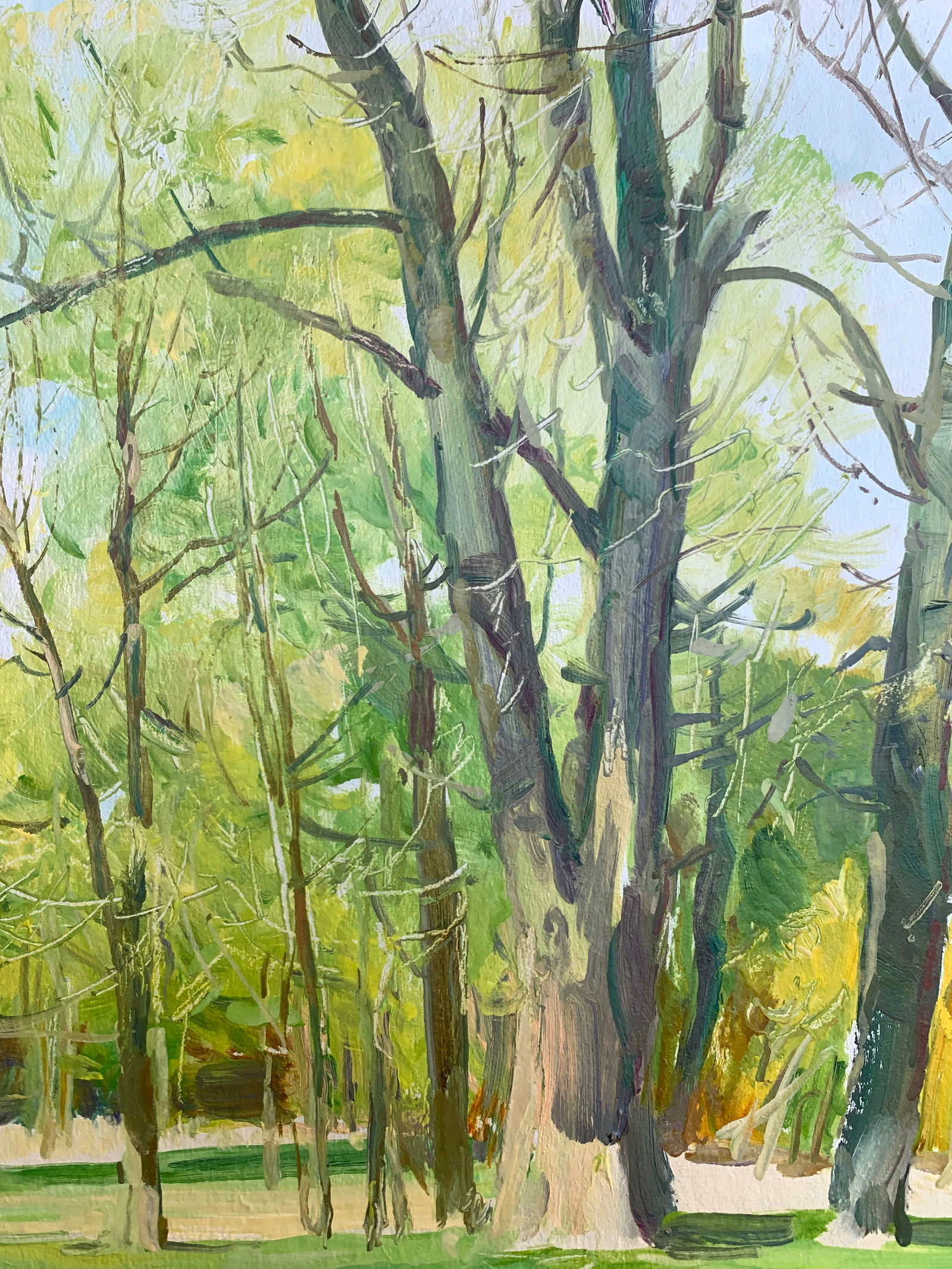 Oil painting April Oleksandr Oleksandrovich Nazarenko - 8