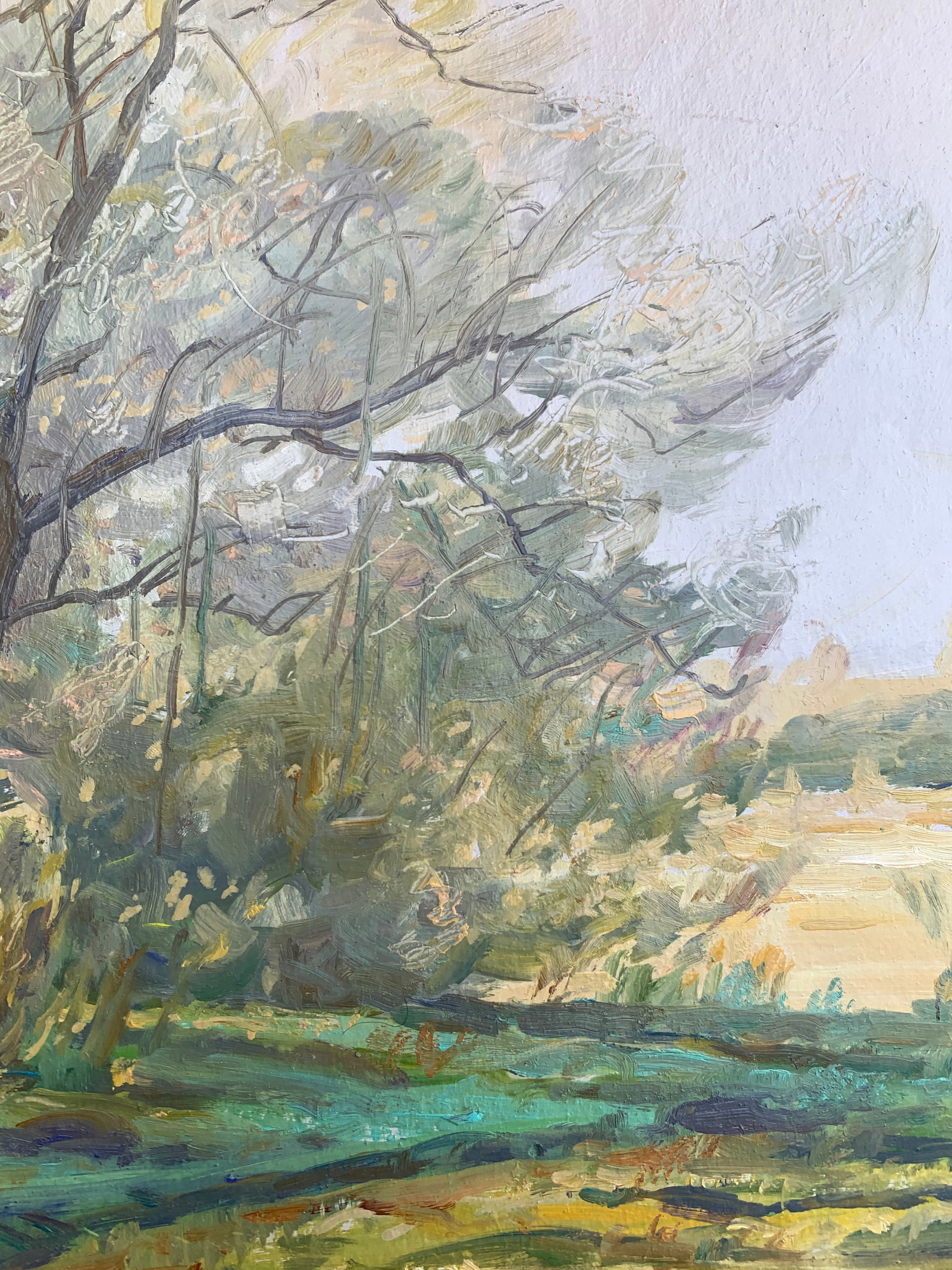 Oil painting Autumn day Oleksandr Oleksandrovich Nazarenko - 7