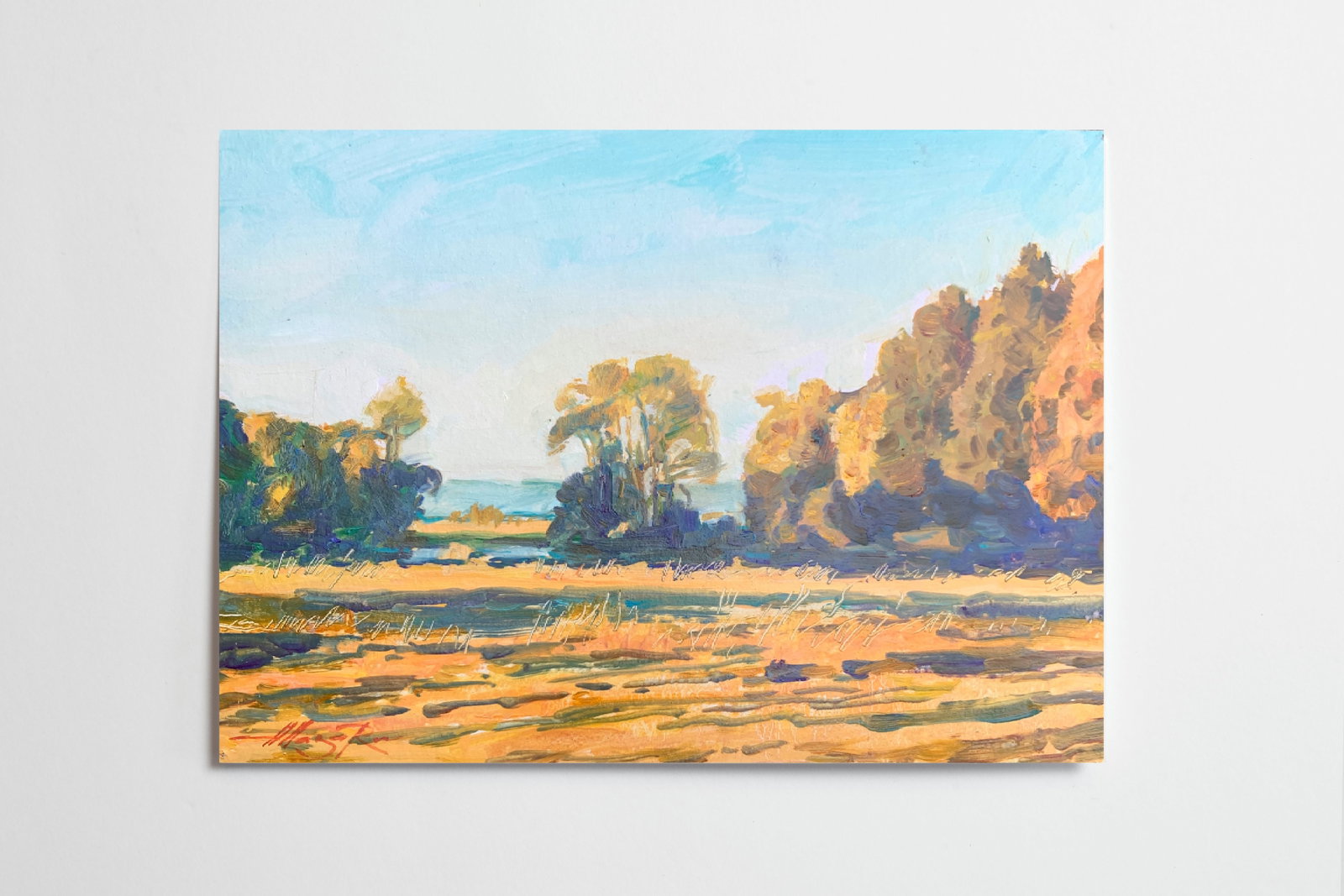 Oil painting Autumn Oleksandr Oleksandrovich Nazarenko - 2