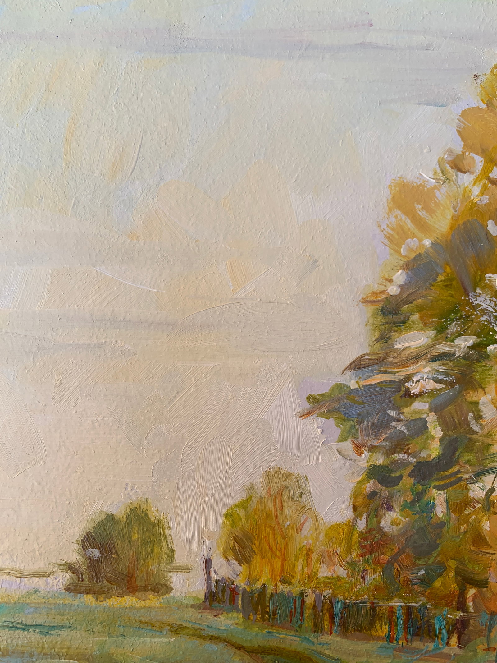 Oil painting Autumn Oleksandr Oleksandrovich Nazarenko - 4