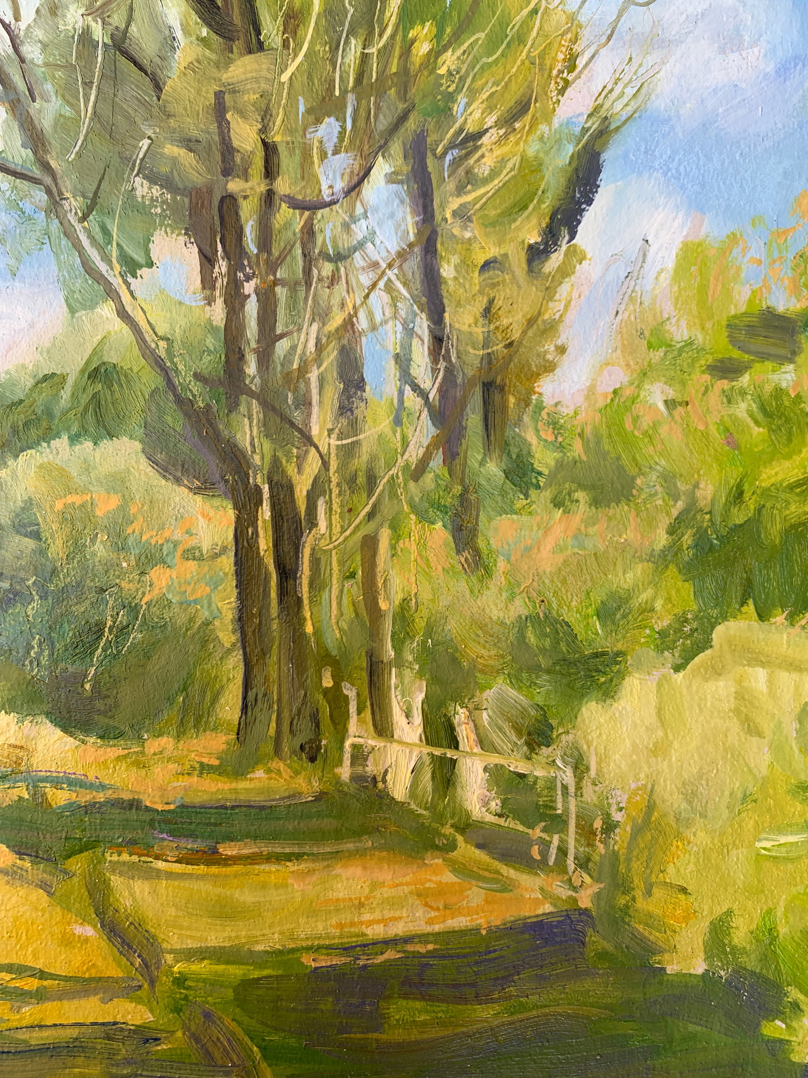 Oil painting In the village Oleksandr Oleksandrovich Nazarenko - 10