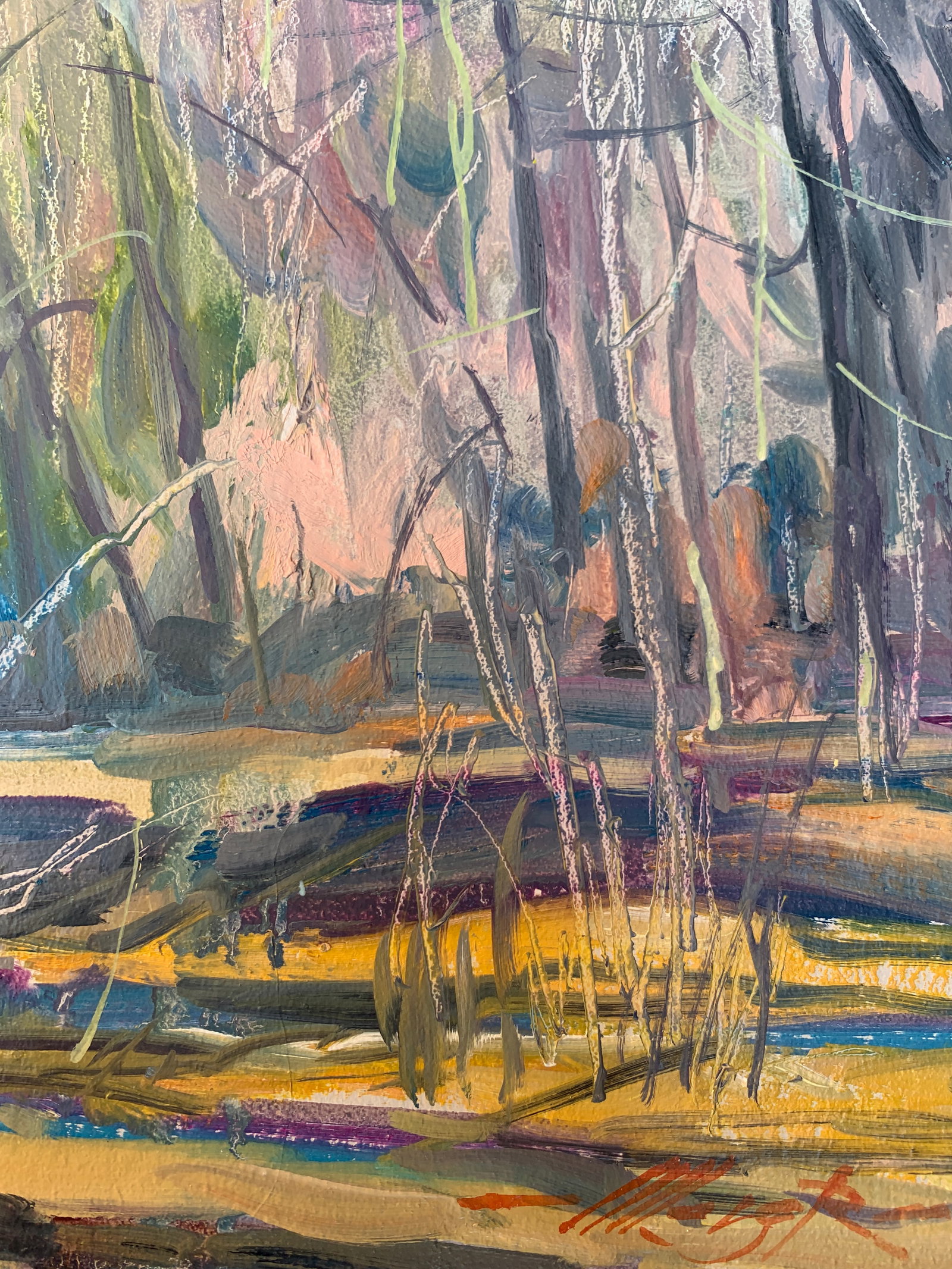Oil painting Thaw Oleksandr Oleksandrovich Nazarenko - 11