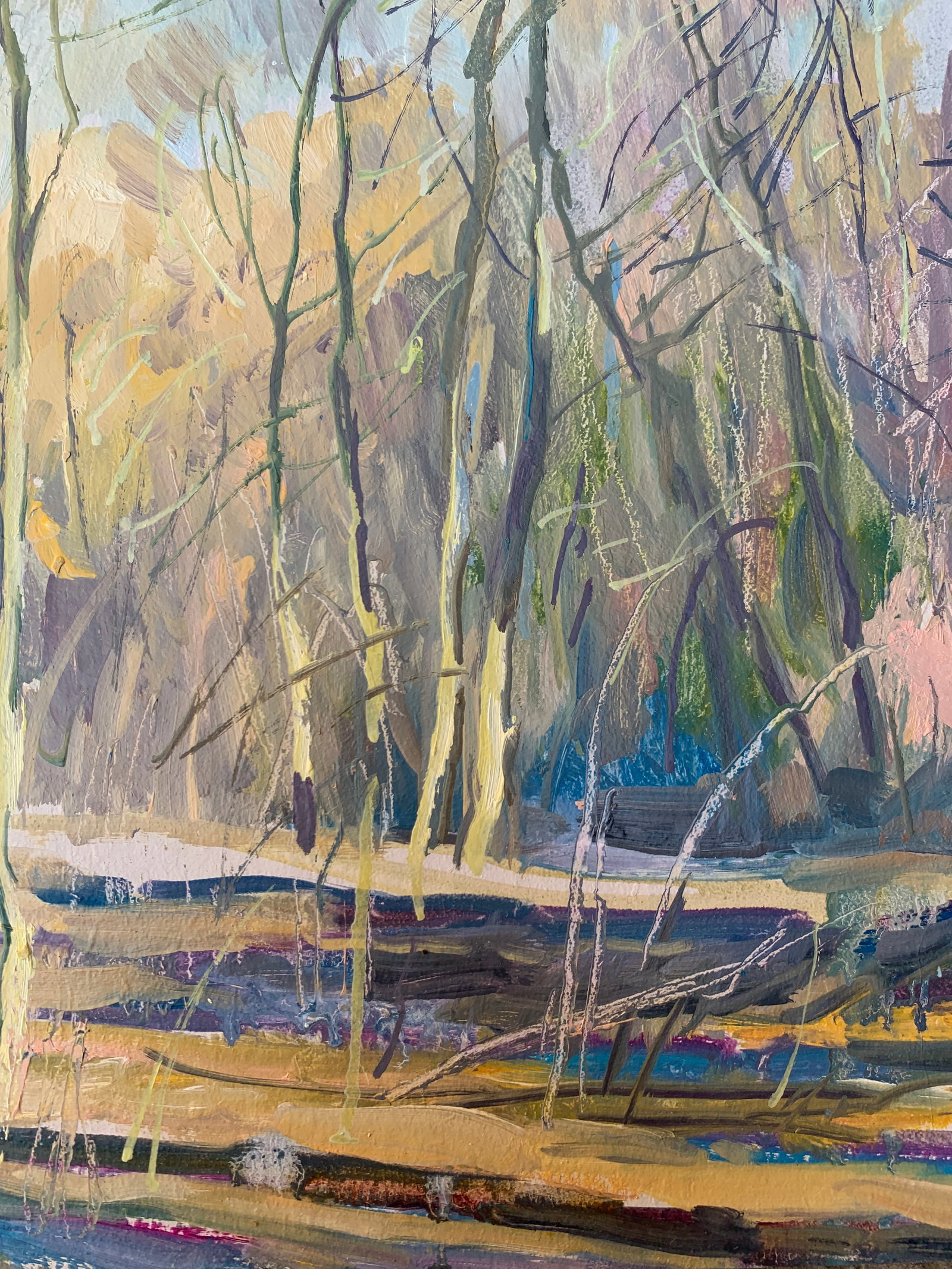 Oil painting Thaw Oleksandr Oleksandrovich Nazarenko - 7