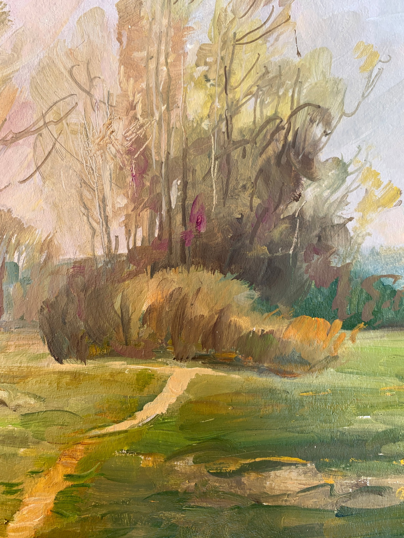 Oil painting Autumn is coming Oleksandr Oleksandrovich Nazarenko - 10