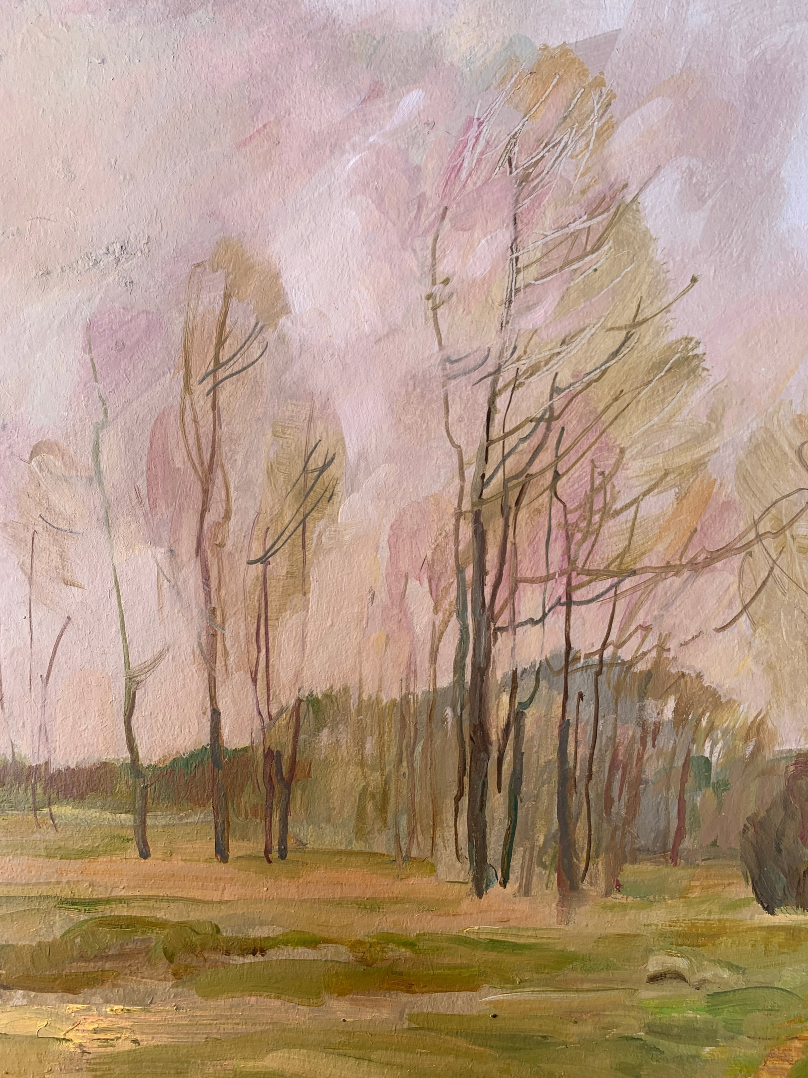 Oil painting Autumn is coming Oleksandr Oleksandrovich Nazarenko - 4