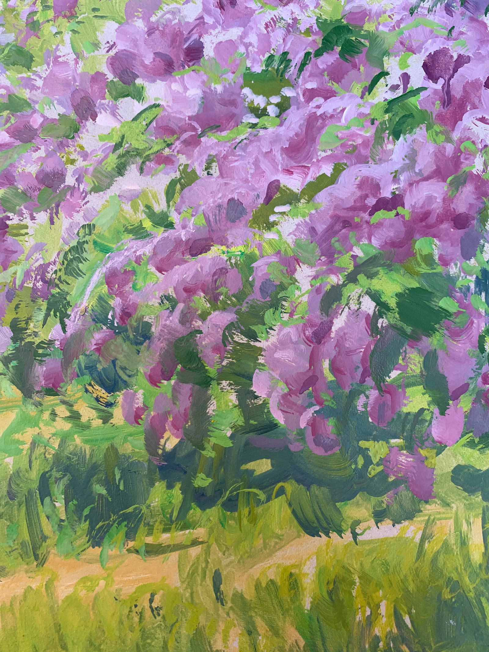 Oil painting The lilac is blooming Oleksandr Oleksandrovich Nazarenko - 10
