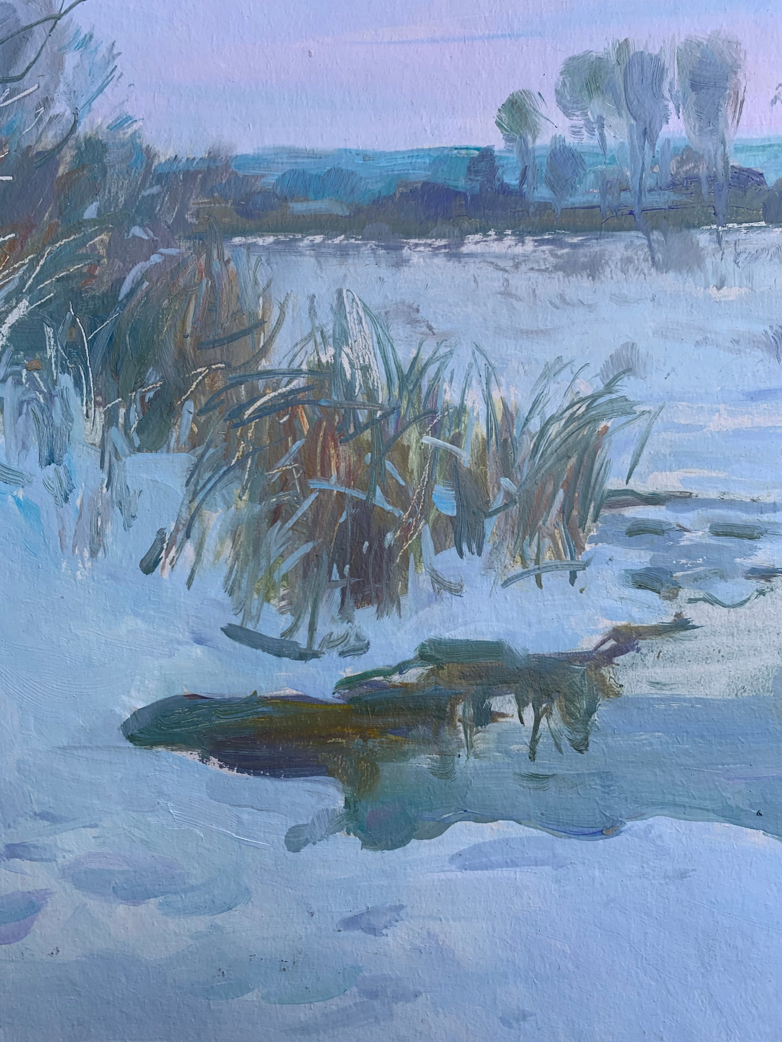 Oil painting Evening Oleksandr Oleksandrovich Nazarenko - 7