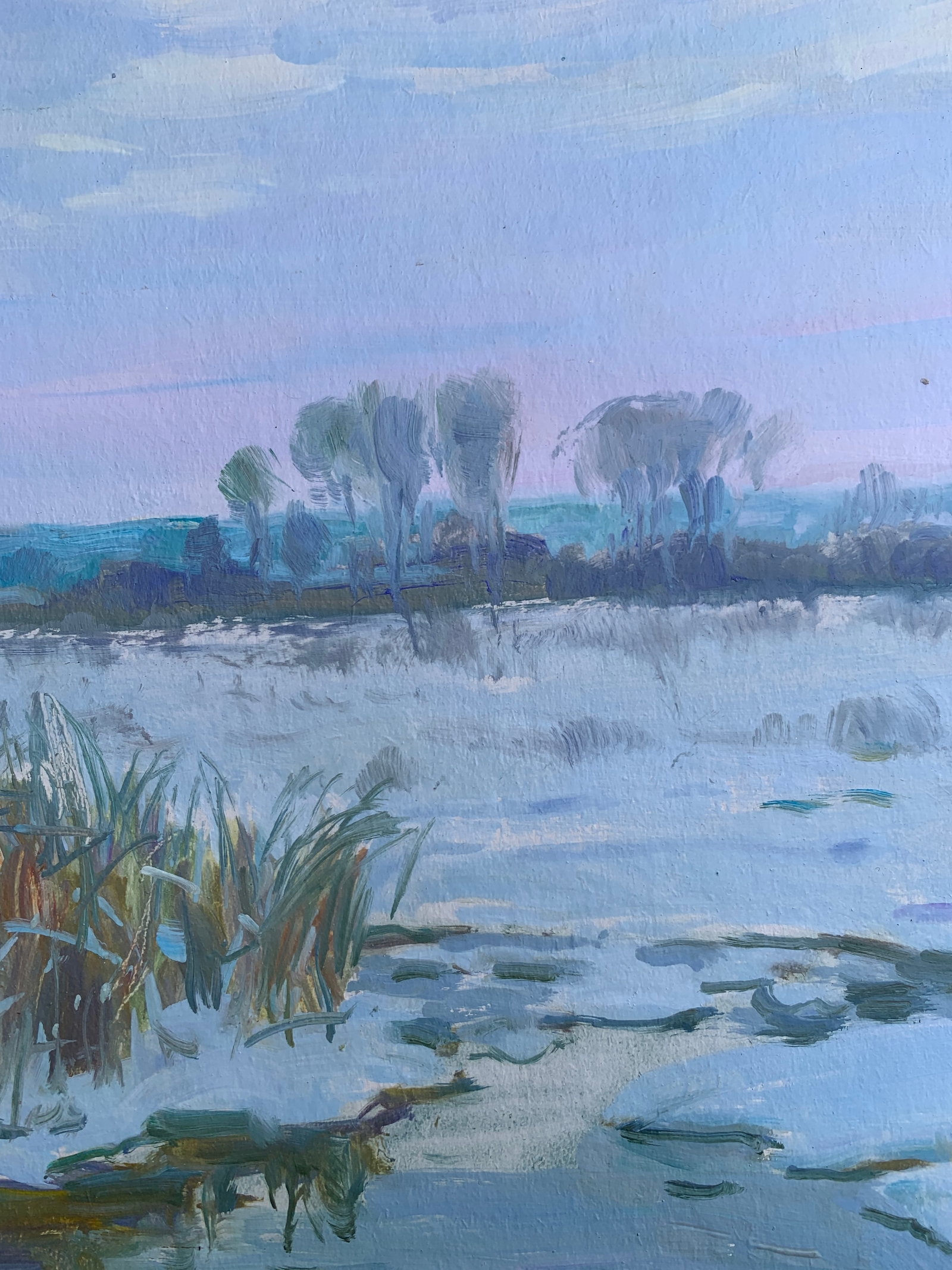 Oil painting Evening Oleksandr Oleksandrovich Nazarenko - 8