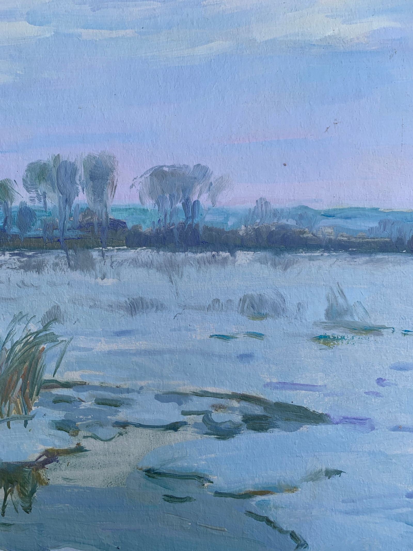Oil painting Evening Oleksandr Oleksandrovich Nazarenko - 9