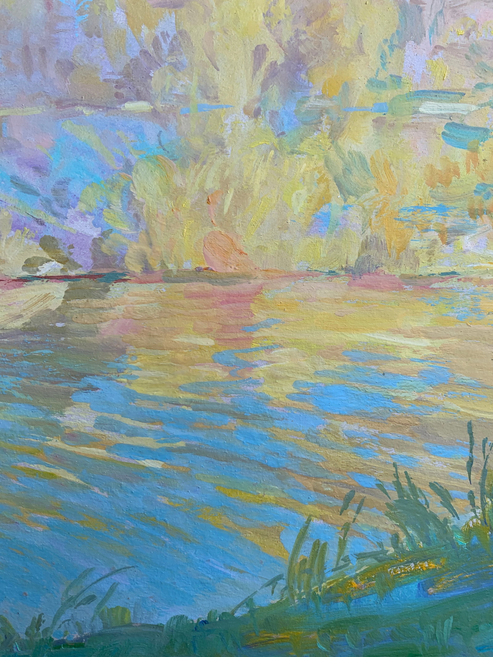 Oil painting At a lake Oleksandr Oleksandrovich Nazarenko - 10