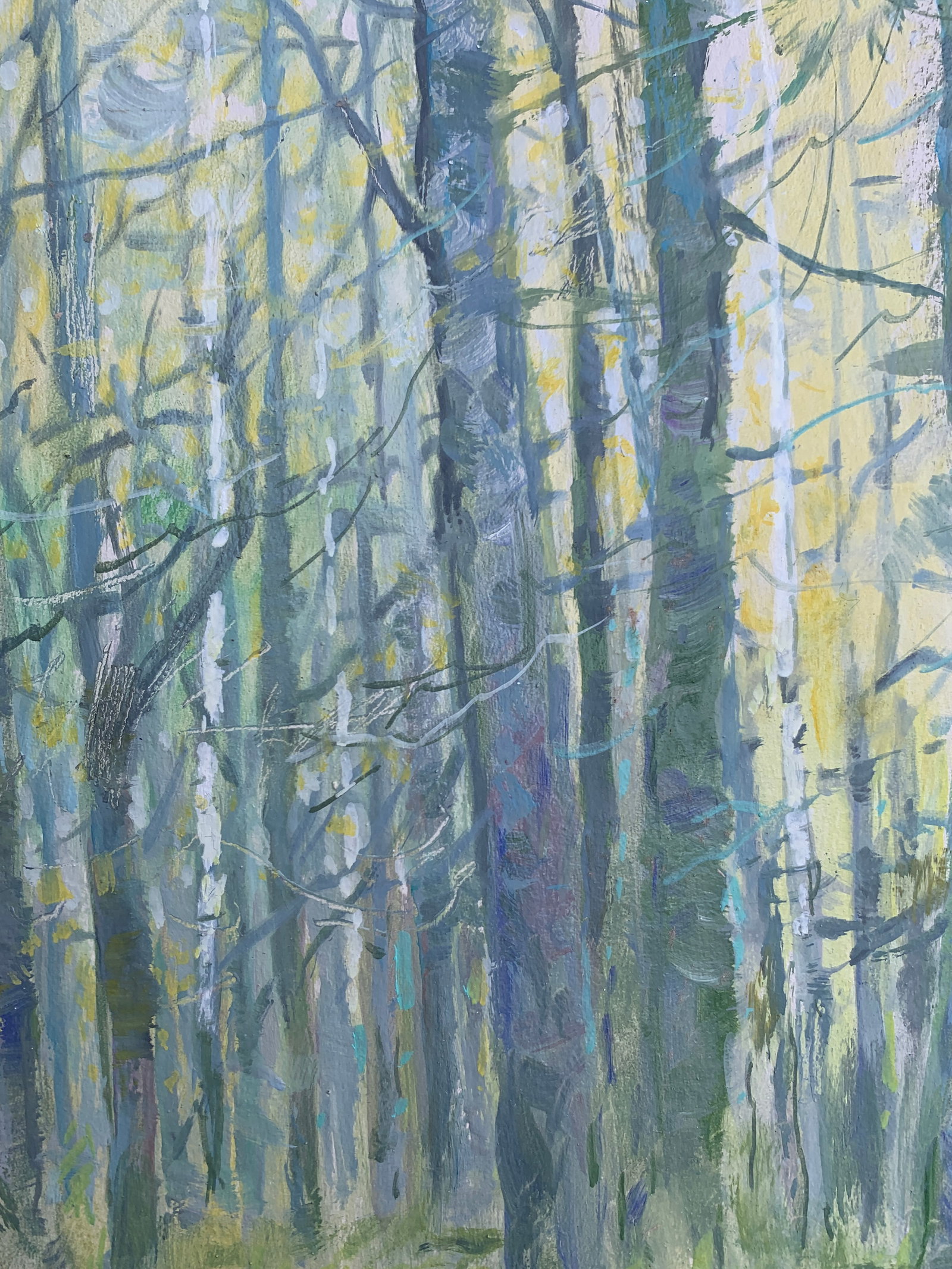 Oil painting In the meadow Oleksandr Oleksandrovich Nazarenko - 4