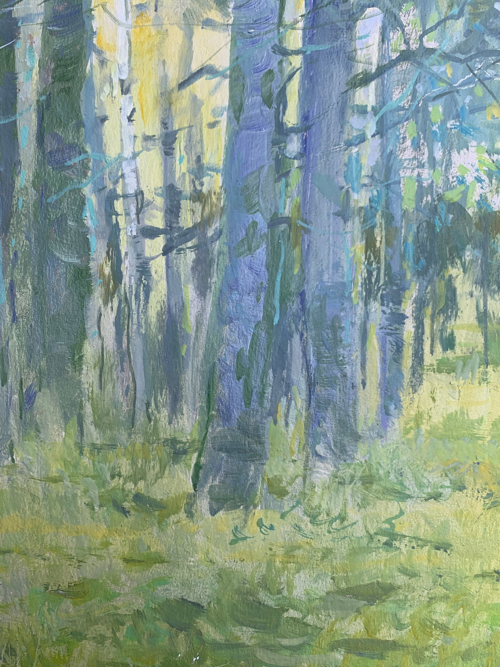 Oil painting In the meadow Oleksandr Oleksandrovich Nazarenko - 7