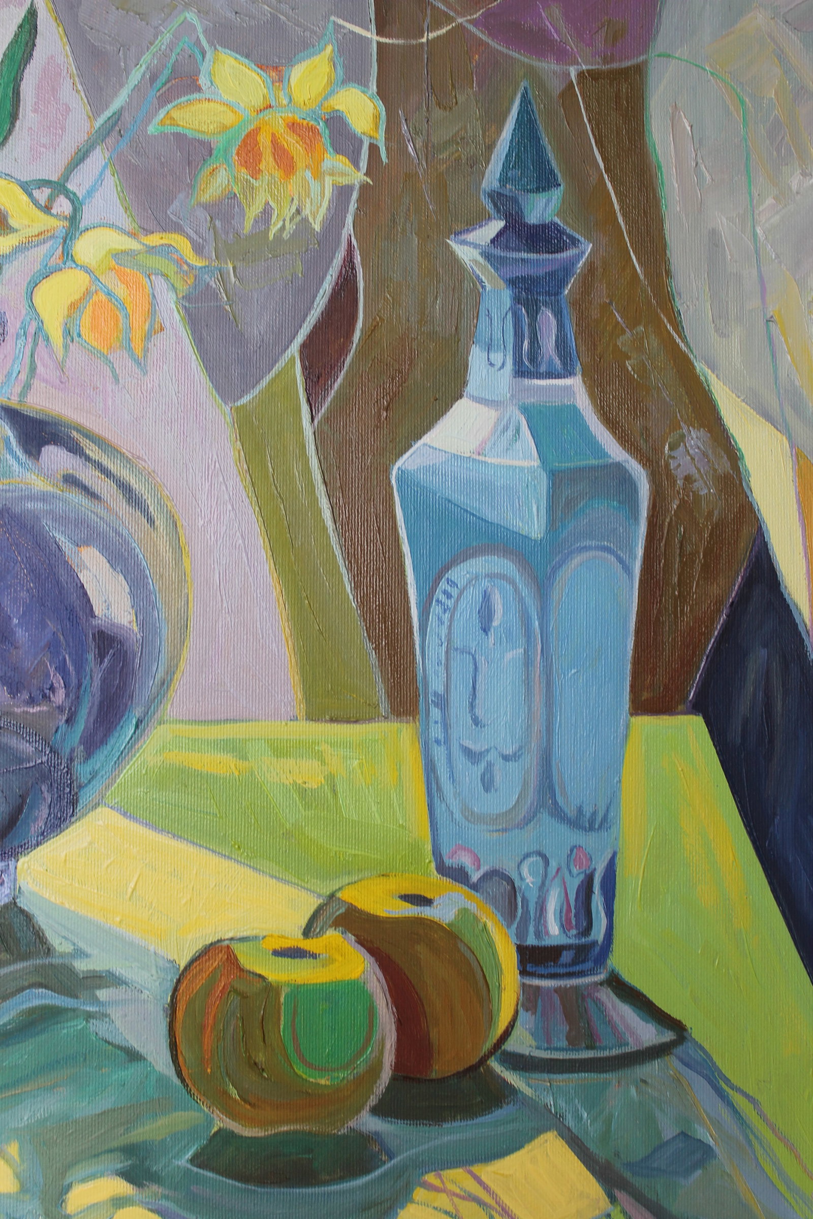 Acrylic painting Still Life Daffodils Maria Voloschak - 3