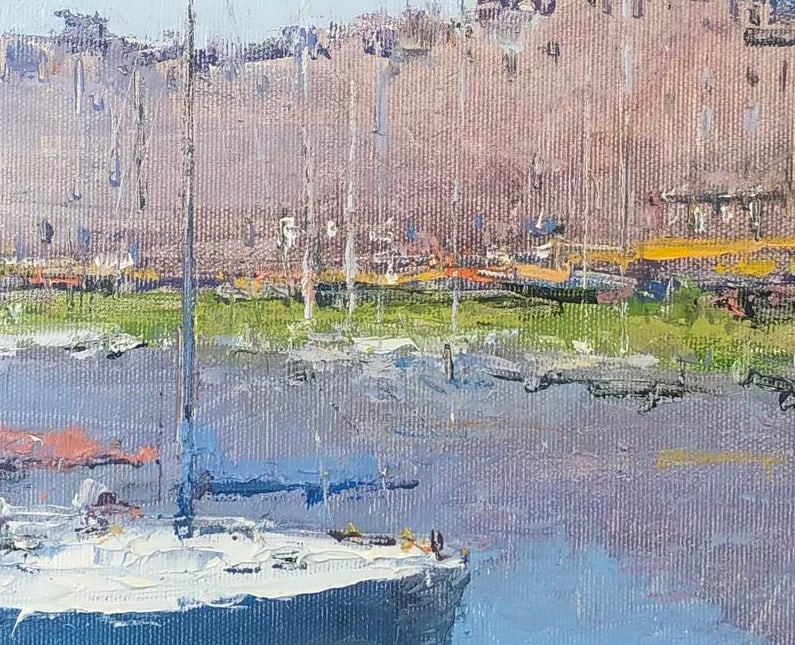Oil painting France, Honfleur Andrii G. - 5