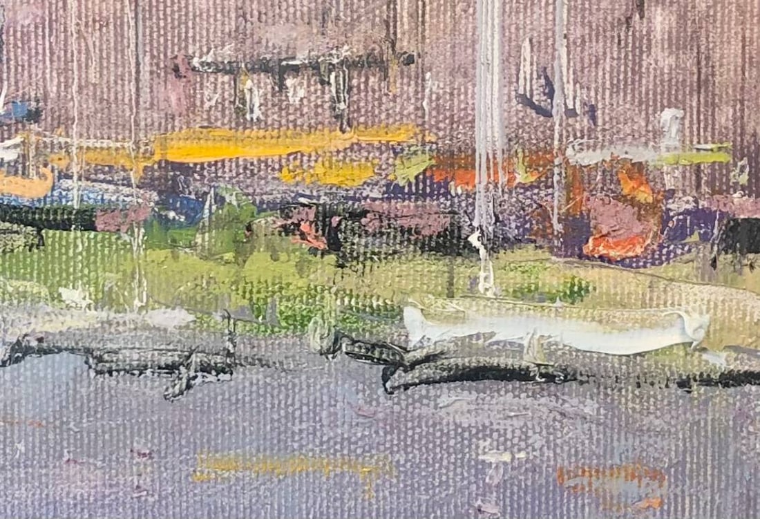 Oil painting France, Honfleur Andrii G. - 9