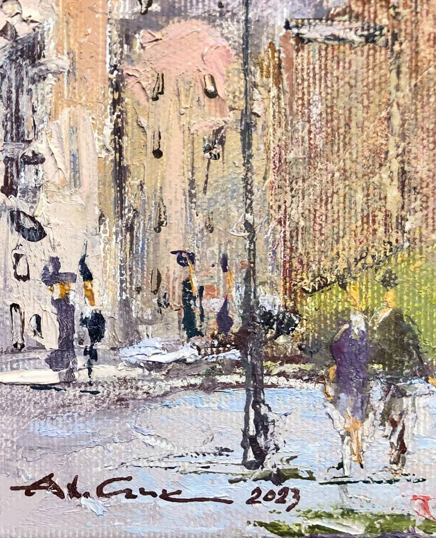 Oil painting Golden Gate (Kyiv) Andrii G. - 2