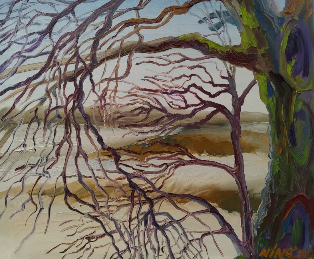 Oil painting Tree Nina L (1 of 10)
