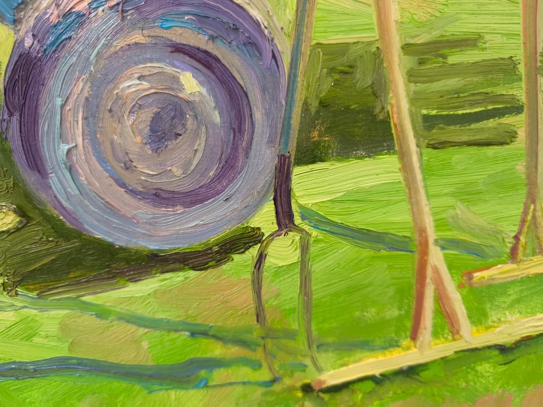 Landscape Oil painting Rural Nina L - 5