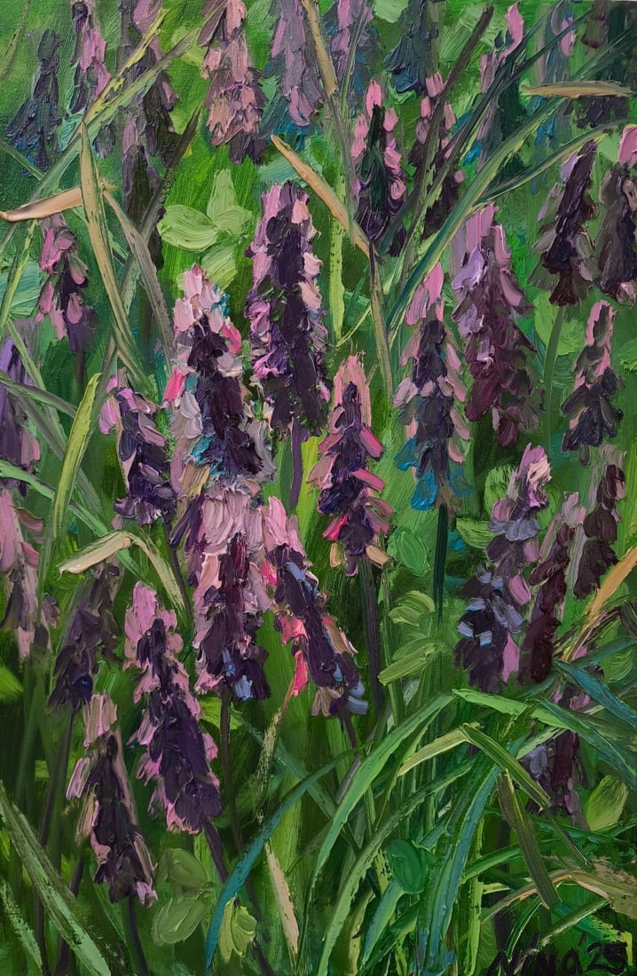 Landscape Oil painting Sage Nina L (1 of 8)