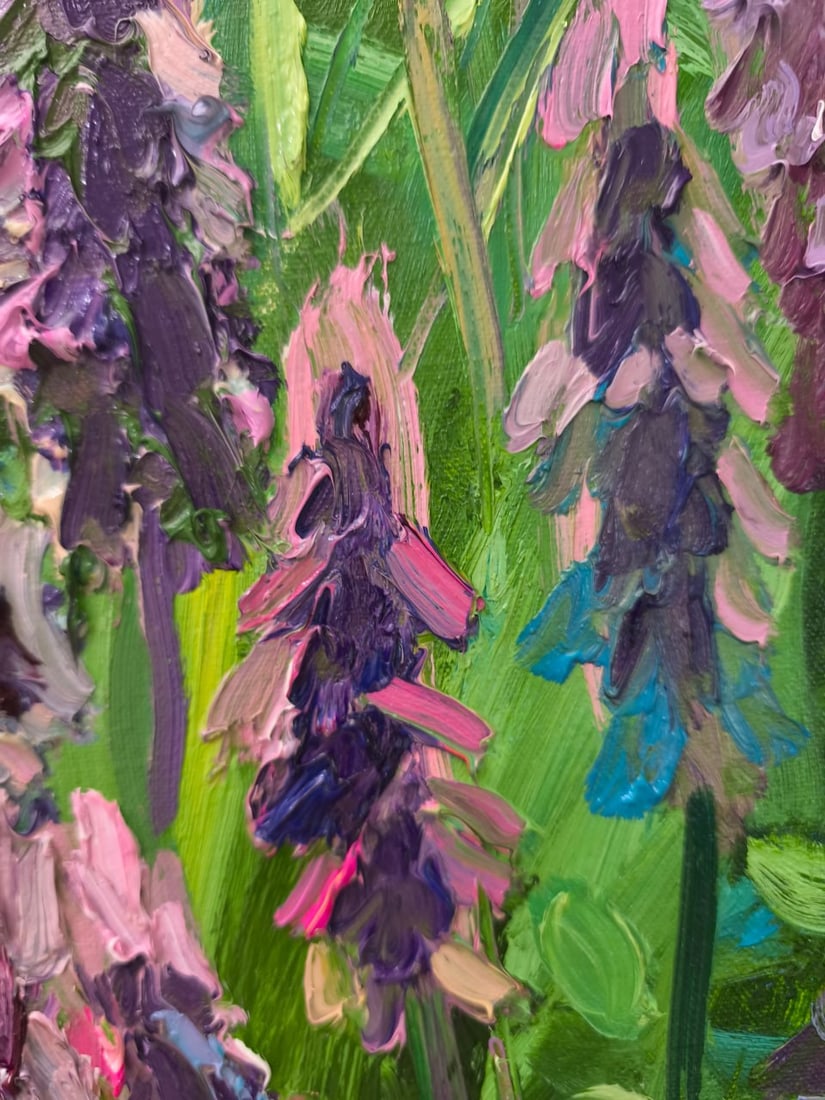Landscape Oil painting Sage Nina L - 4