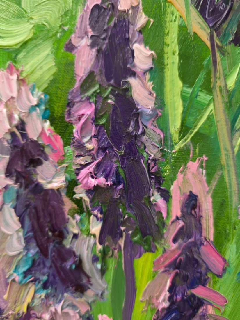 Landscape Oil painting Sage Nina L - 7