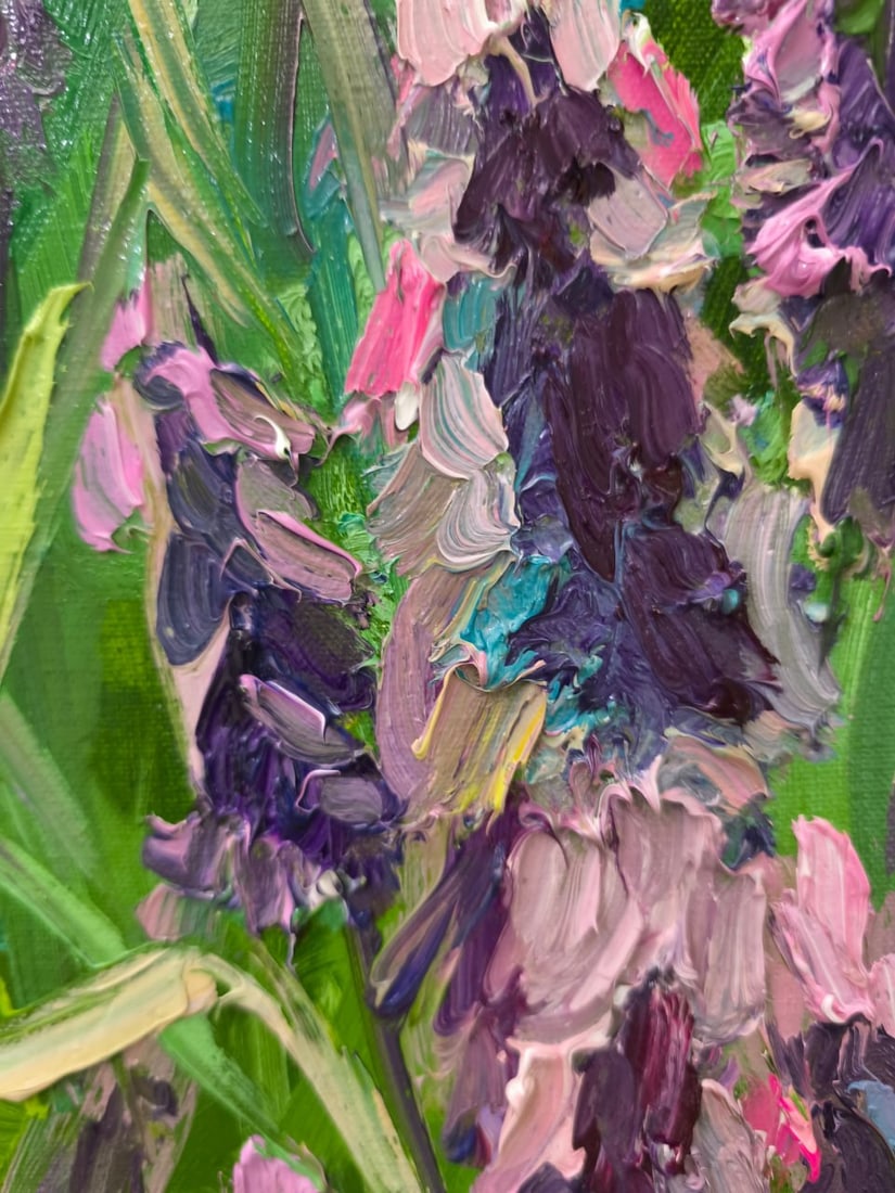 Landscape Oil painting Sage Nina L - 8