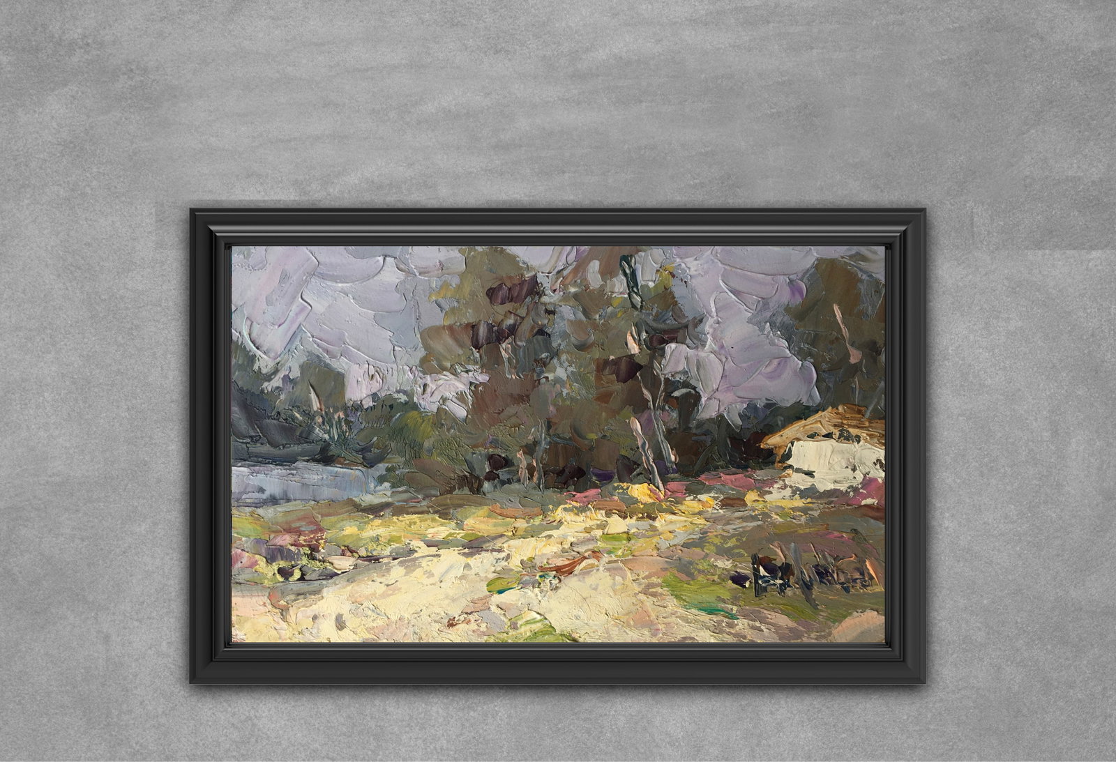 Oil painting Forest Sergey Ivanovich - 2
