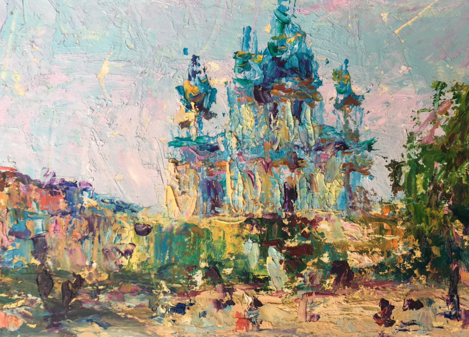 Oil painting church Sergey Ivanovich - 9