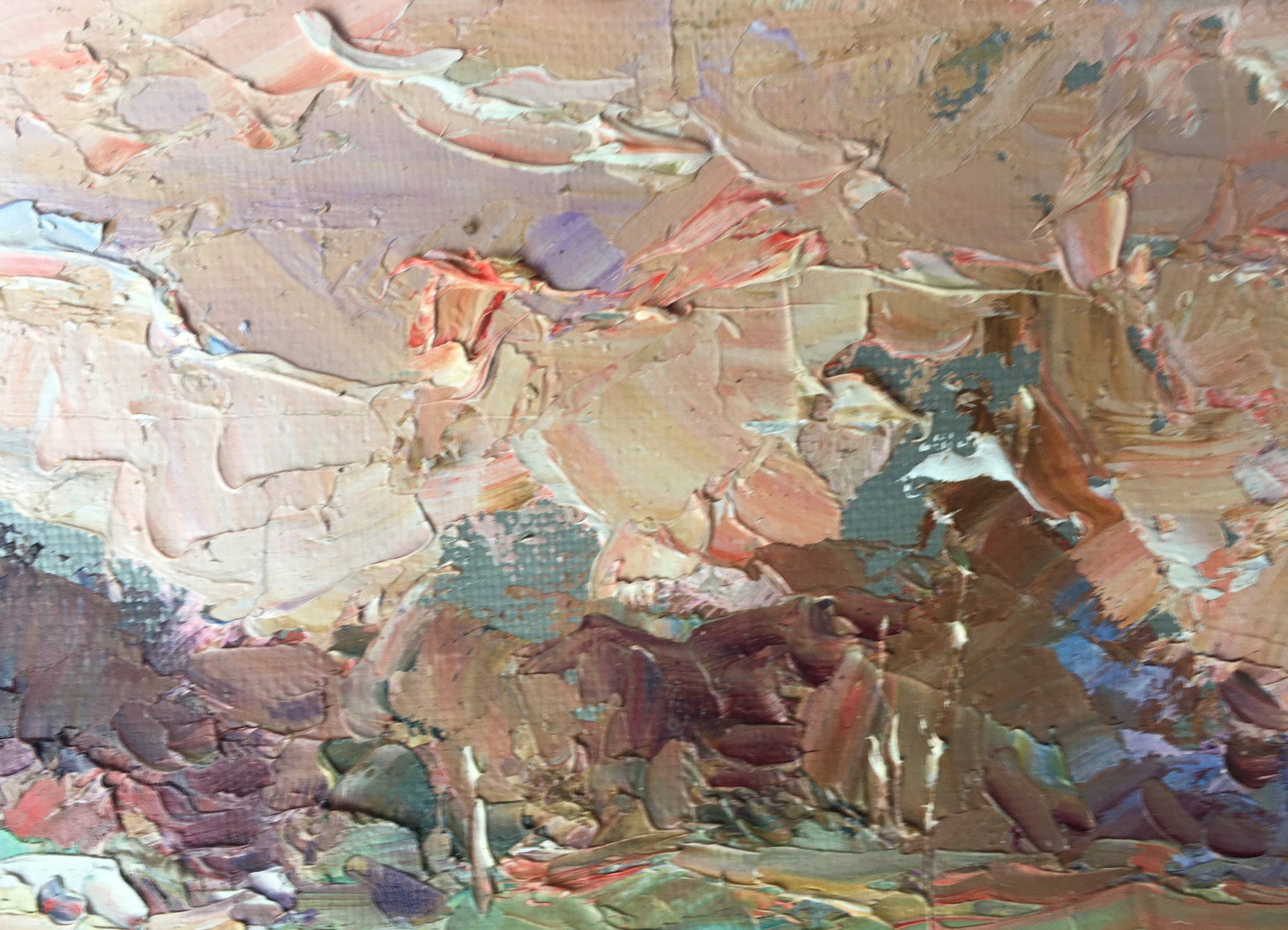 Oil painting evening Sergey Ivanovich - 3