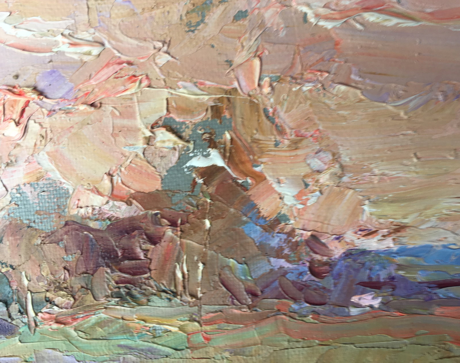 Oil painting evening Sergey Ivanovich - 4