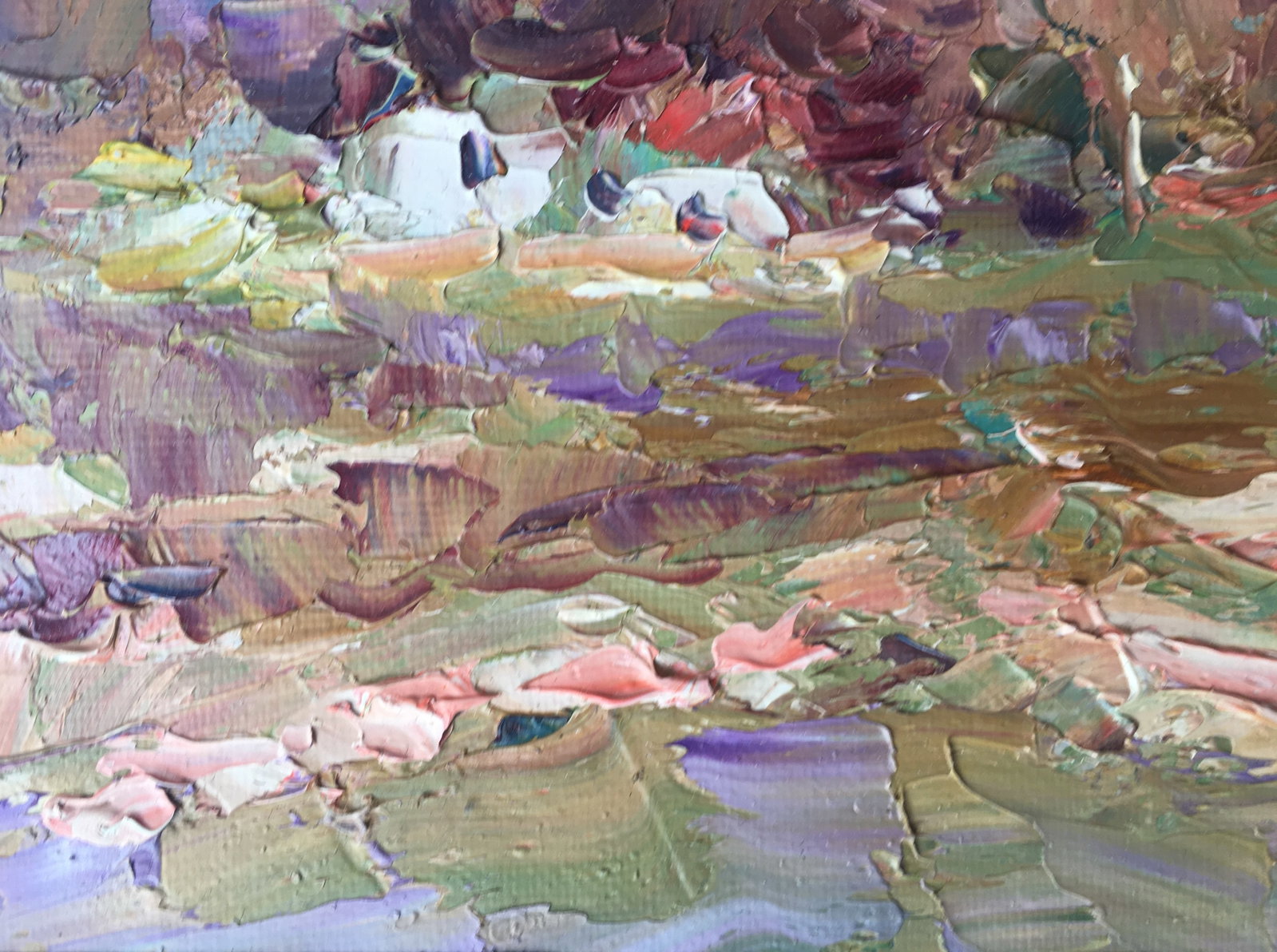 Oil painting evening Sergey Ivanovich - 7