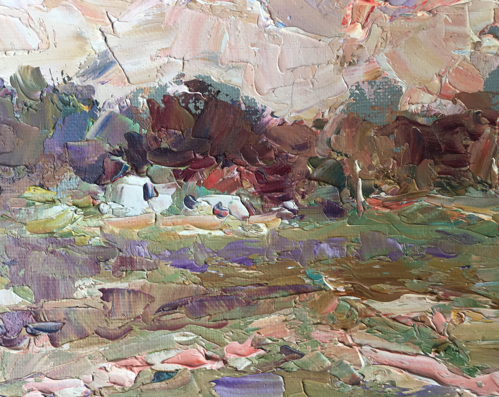 Oil painting evening Sergey Ivanovich - 8