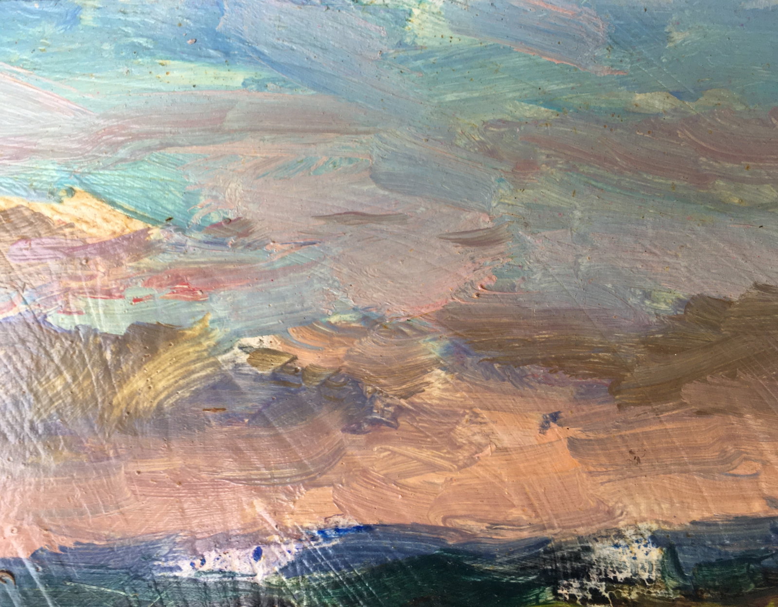 Oil painting evening Sergey Ivanovich - 4