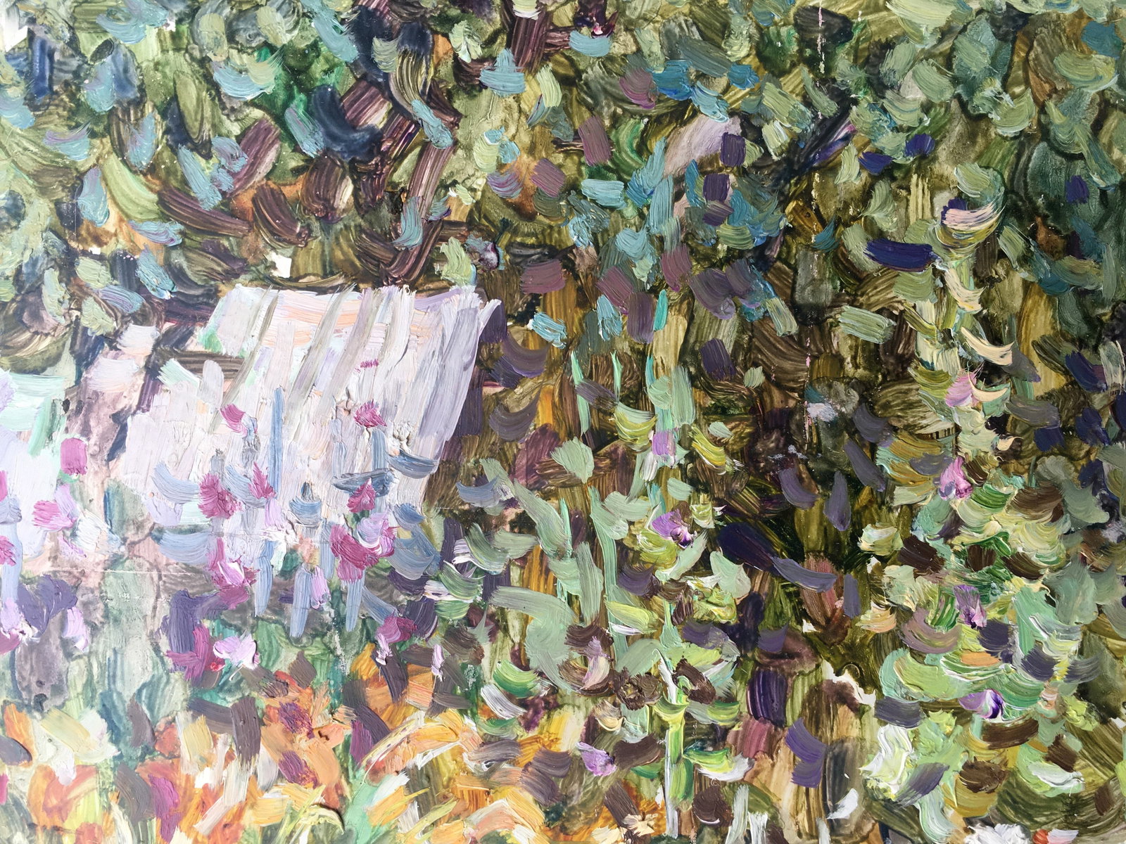 Oil painting Patio Sergey Ivanovich - 2