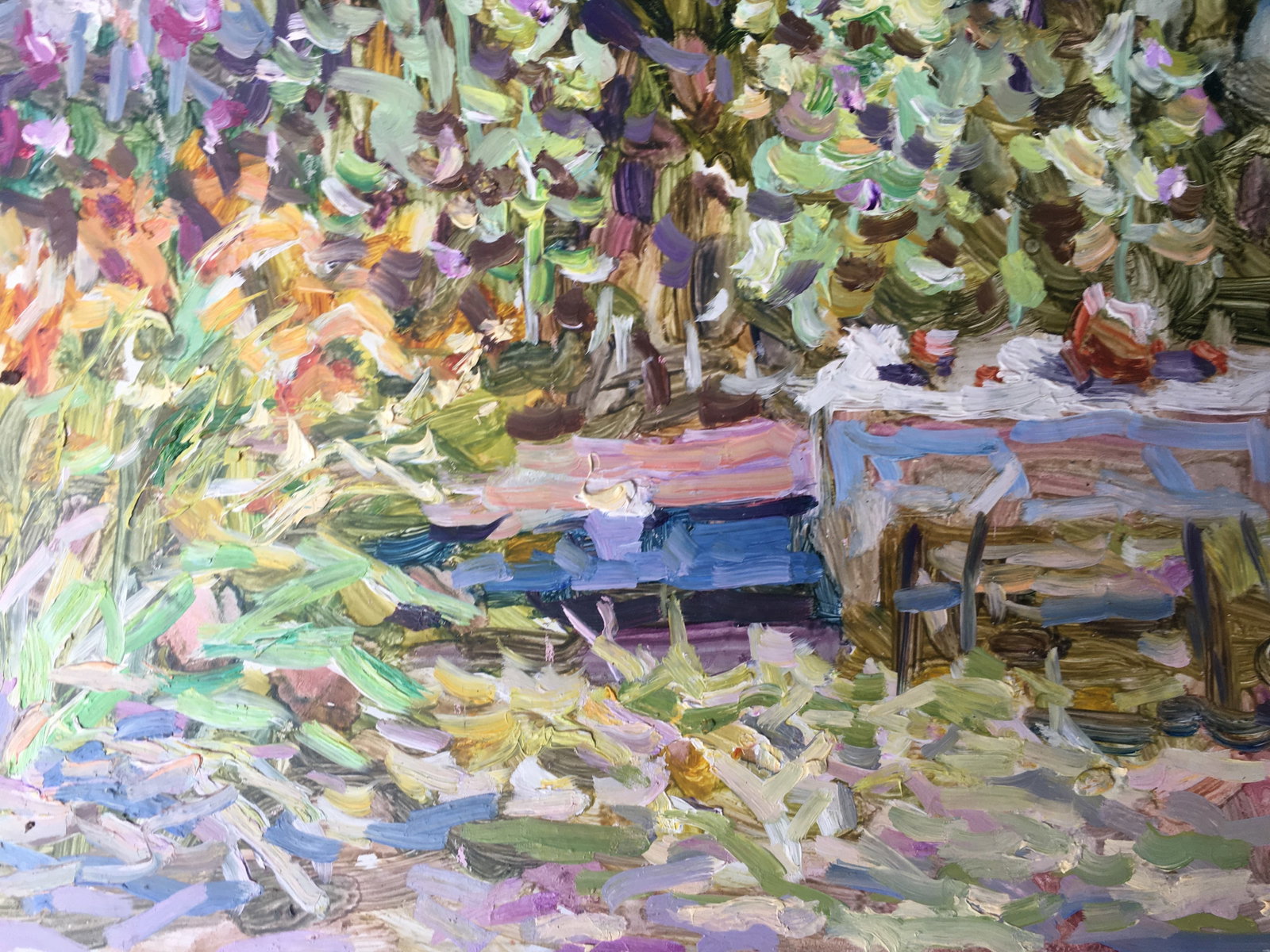 Oil painting Patio Sergey Ivanovich - 6
