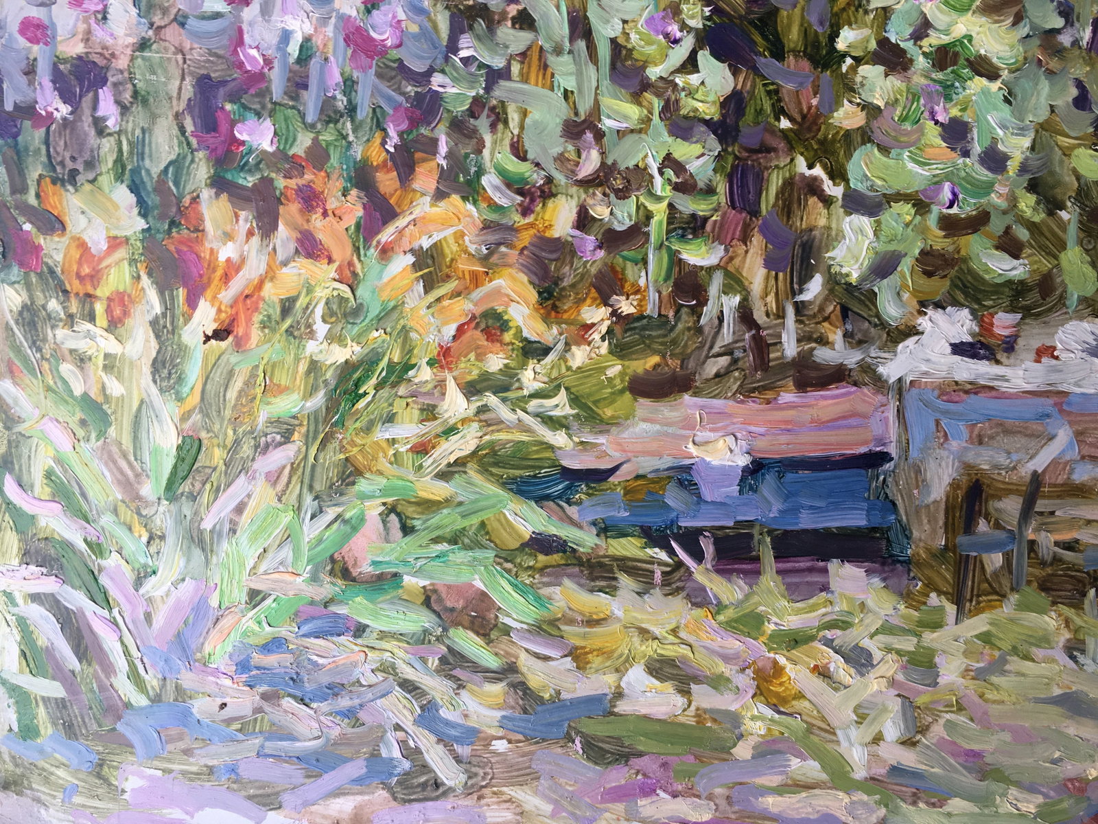 Oil painting Patio Sergey Ivanovich - 7