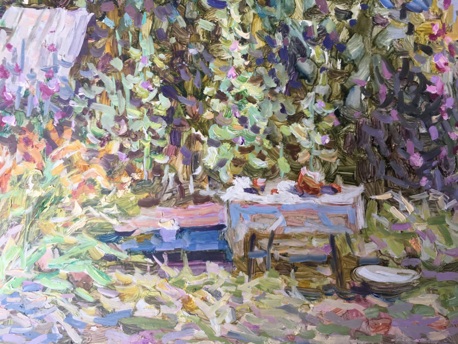 Oil painting Patio Sergey Ivanovich - 8
