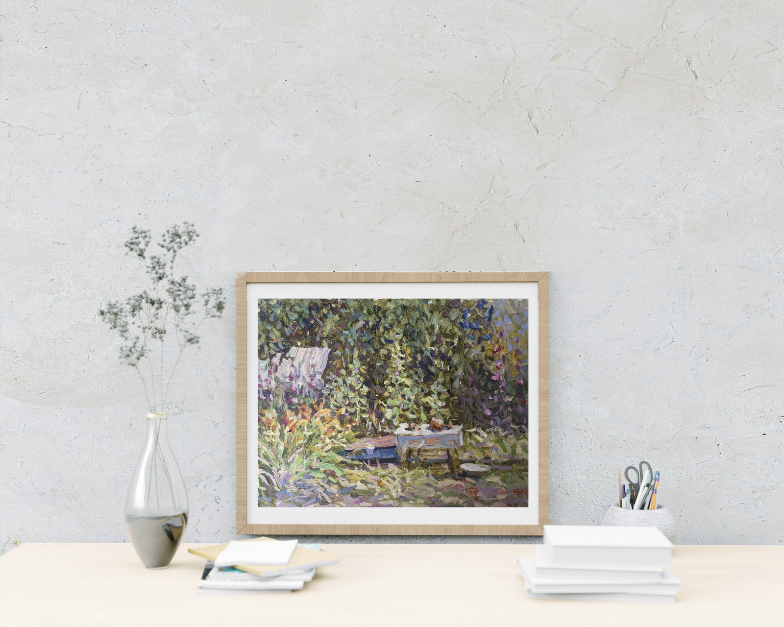 Oil painting Patio Sergey Ivanovich - 9