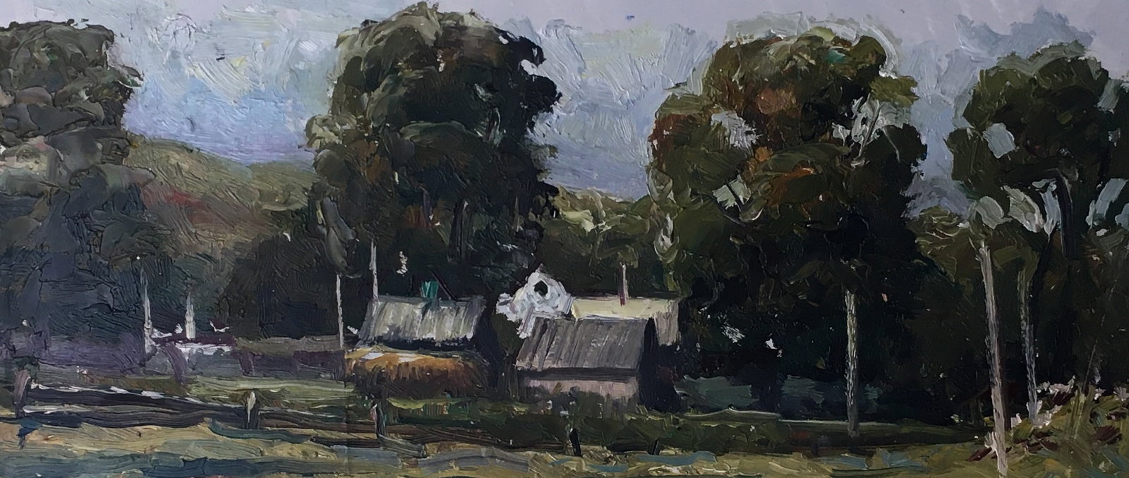 Oil painting August Sergey Ivanovich - 2