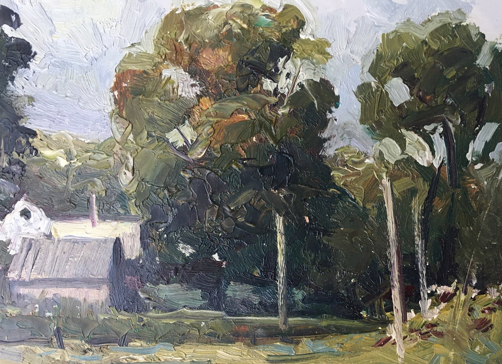 Oil painting August Sergey Ivanovich - 5