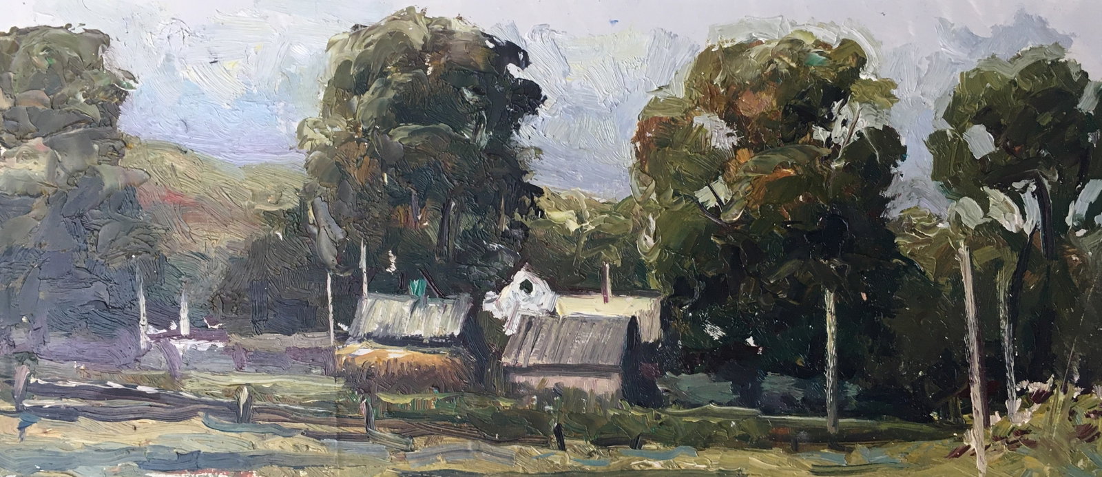 Oil painting August Sergey Ivanovich - 8